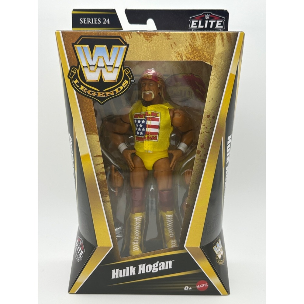 Mattel WWE Legends Elite Hulk Hogan Series 24 Action Figure